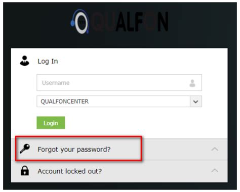 Resetting Qualfon Domain Password If You Forgot It.